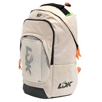 Mochila Lok Maxx Blanco Roto Naranja