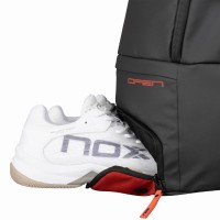 Mochila Nox AT10 Luxe Serie Ouverte Negro Rojo