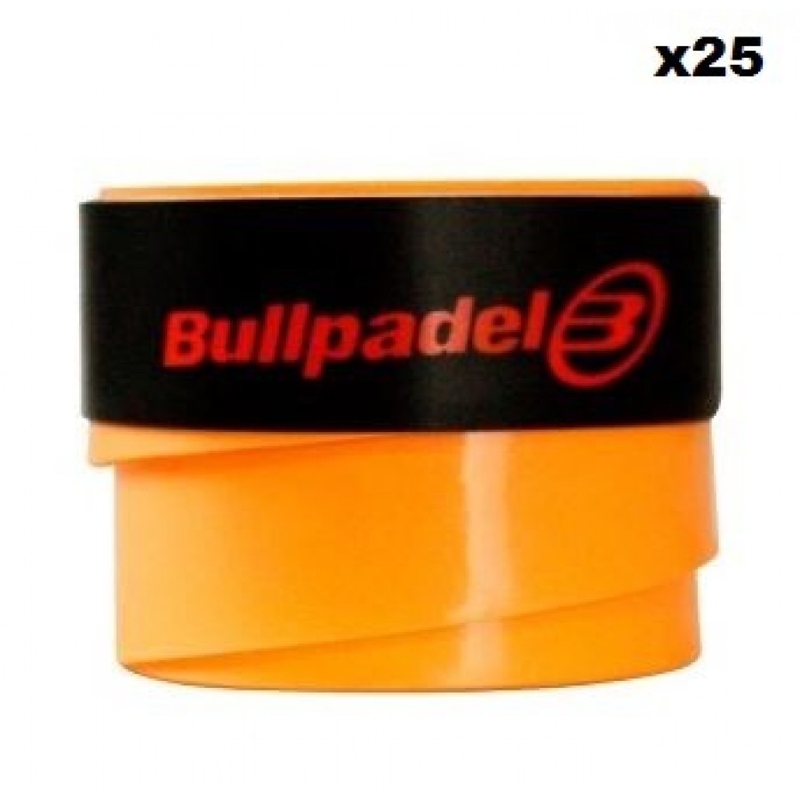 Overgrips Bullpadel Naranja Liso 25 Unidades - Barata Oferta Outlet