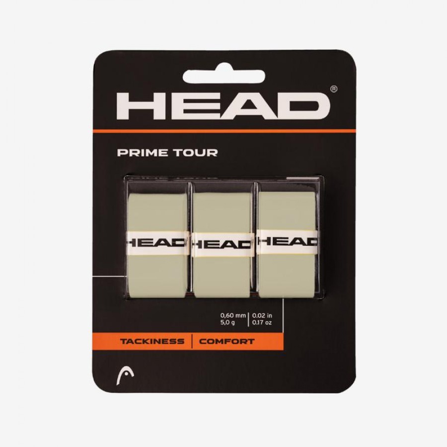 Overgrips Head Prime Tour Gris 3 Unidades