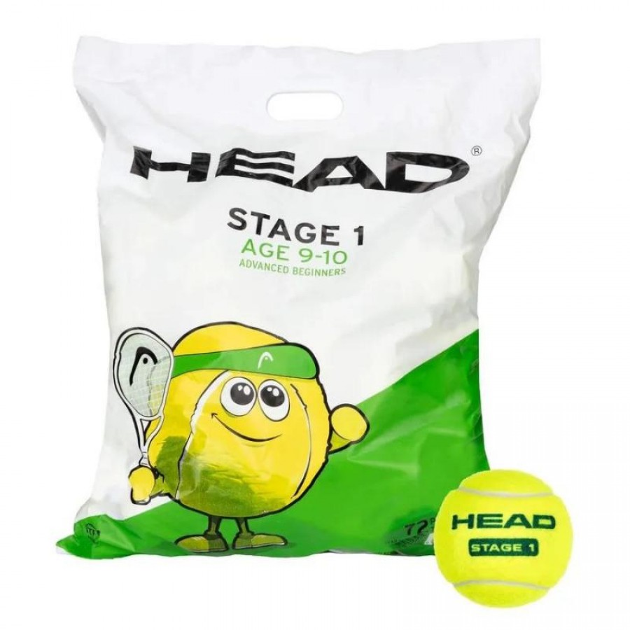 Pacote de 72 Bolas Verdes Head Stage 1