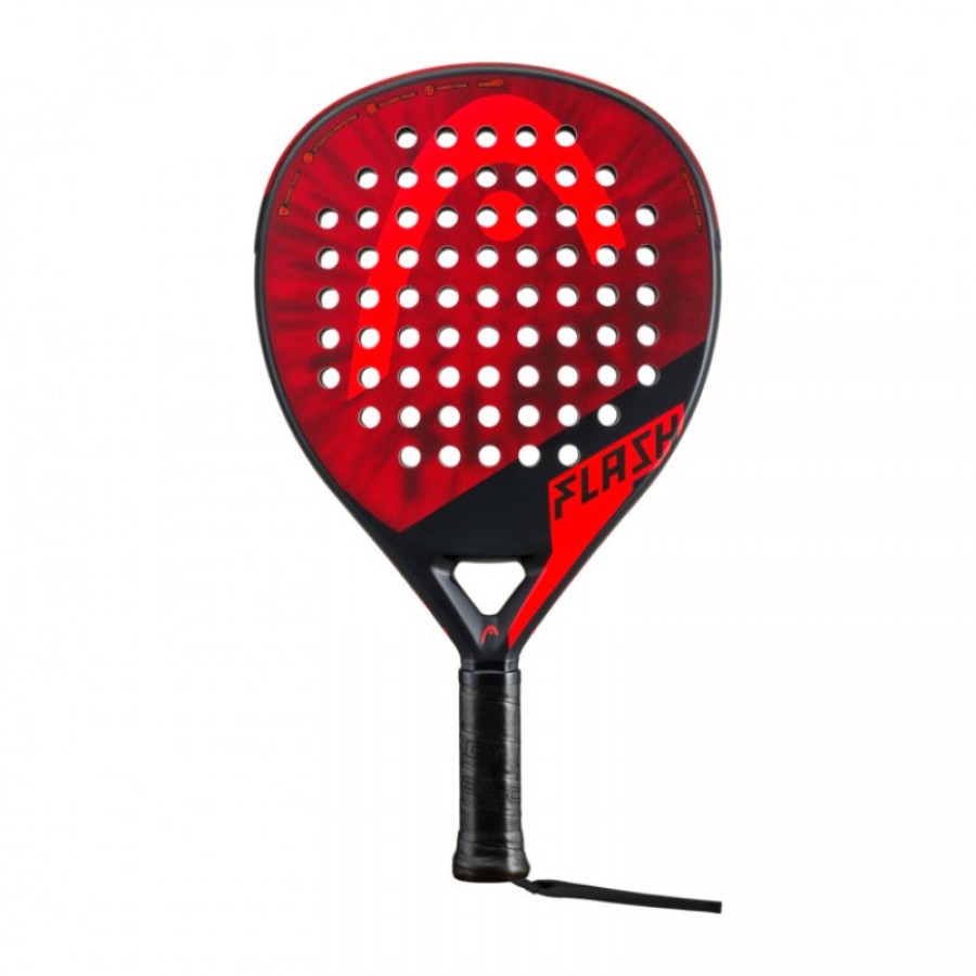 Pala Head Flash Rojo Negro 2023