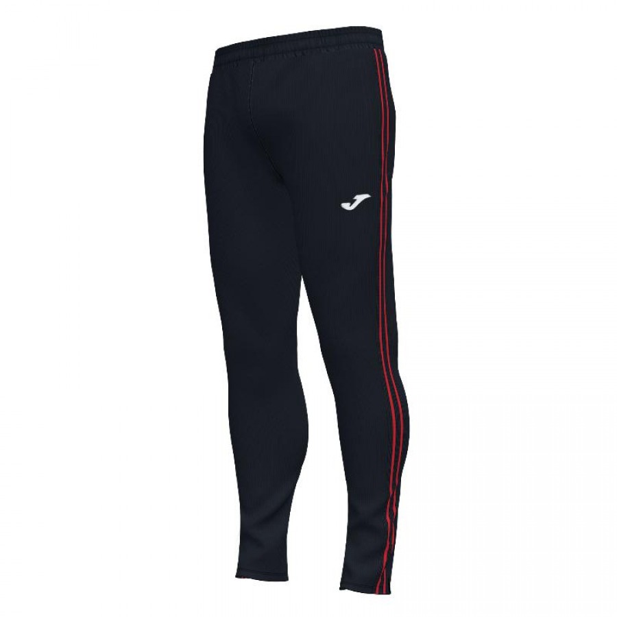 Pantalon Joma Classic Negro Rojo