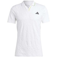 Polo Adidas Aeroready Freelift Pro Blanco