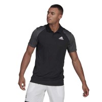 Polo Adidas Club Negro Gris