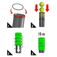 Pressuriseur a billes Tuboplus Colors