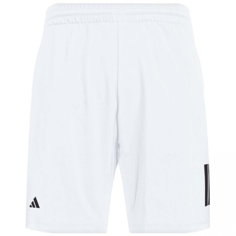 Adidas Club 3 Stripes Short Branco Preto