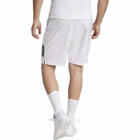 Adidas Club 3 Stripes Short Blanc Noir