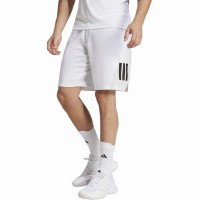 Adidas Club 3 Stripes Short Branco Preto