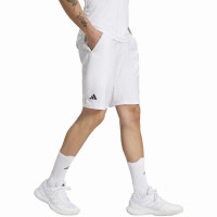 Adidas Club 3 Stripes Short Blanc Noir