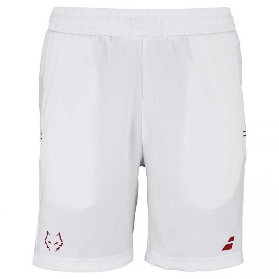 Short Babolat Juan Lebron Blanco Rojo