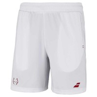 Short Babolat Juan Lebron Blanco Rojo