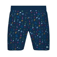 Short Bidi Badu Bevis Azul Oscuro Mixto