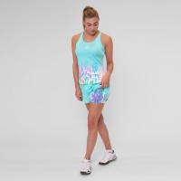 Short Bidi Badu Good Melbourne Printed 2In1 Aqua Mix