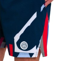 Badu New York 7 pouces bleu fonce rouge Bidi Shorts