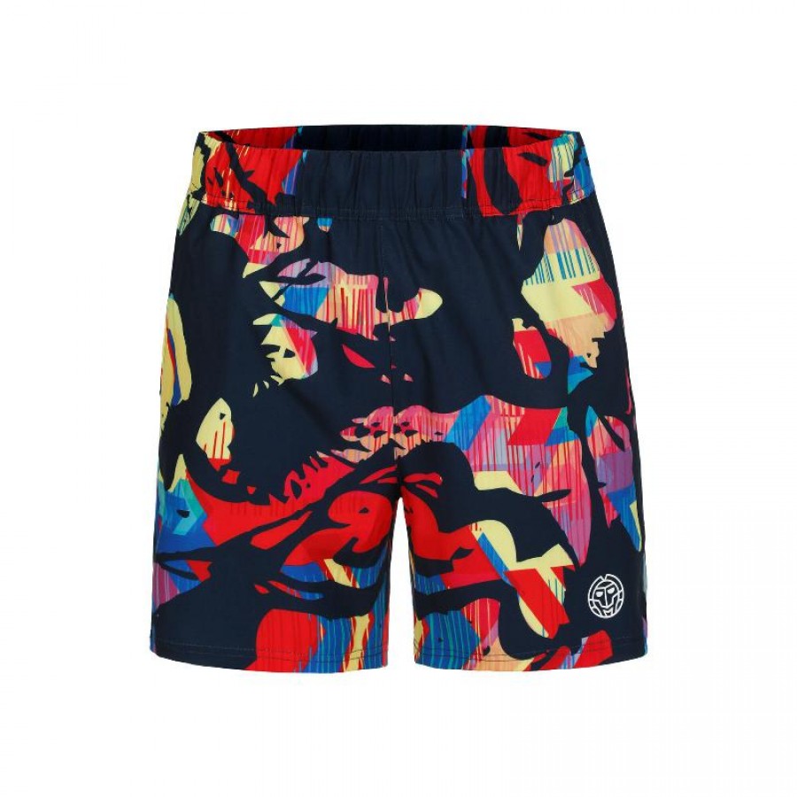 Short Bidi Badu Wild Arts 7Inch Azul Oscuro Rojo Mix