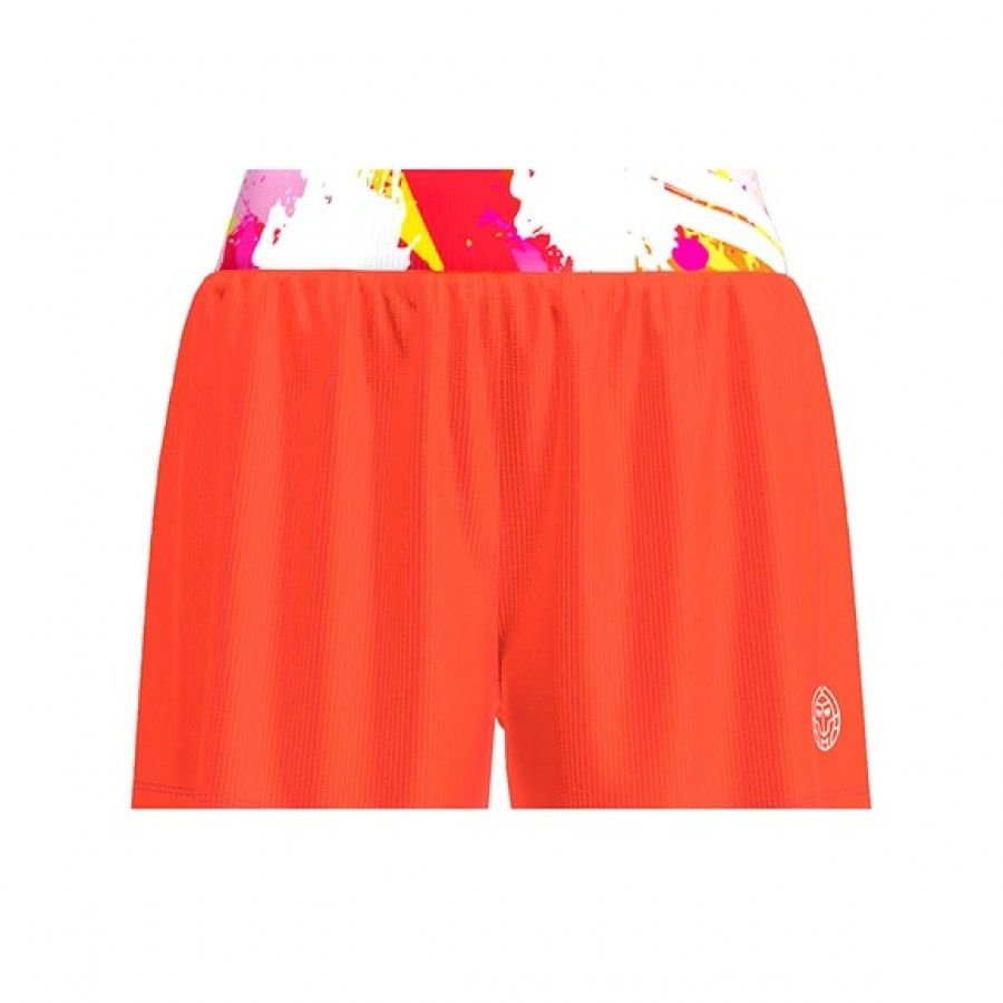 Short Bidi Badu Wild Arts Printed 2en1 Naranja Mix Junior