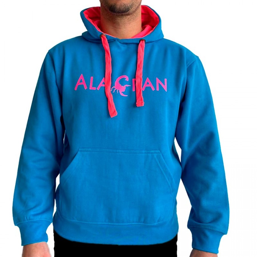 Sweatshirt Alacran Team Blue Fluor Pink Fluor