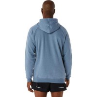 Asics Performance Sweatshirt Logo Grand Acier Bleu