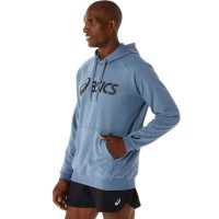 Asics Performance Sweatshirt Logo Grand Acier Bleu