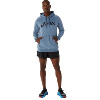 Asics Performance Sweatshirt Logo Grand Acier Bleu