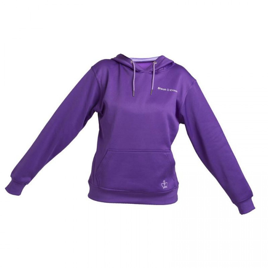 Sweat-shirt noir Crown Teide Purple