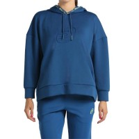 Sudadera Bullpadel Bea Gonzalez Naron Azul Oscuro