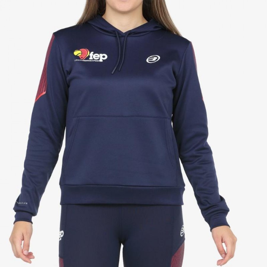 Sudadera Bullpadel FEP Evoca Azul Marino