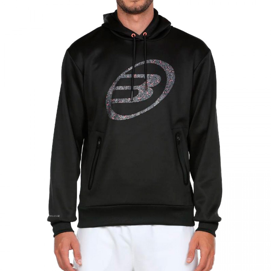 Sudadera Bullpadel Imana Negro