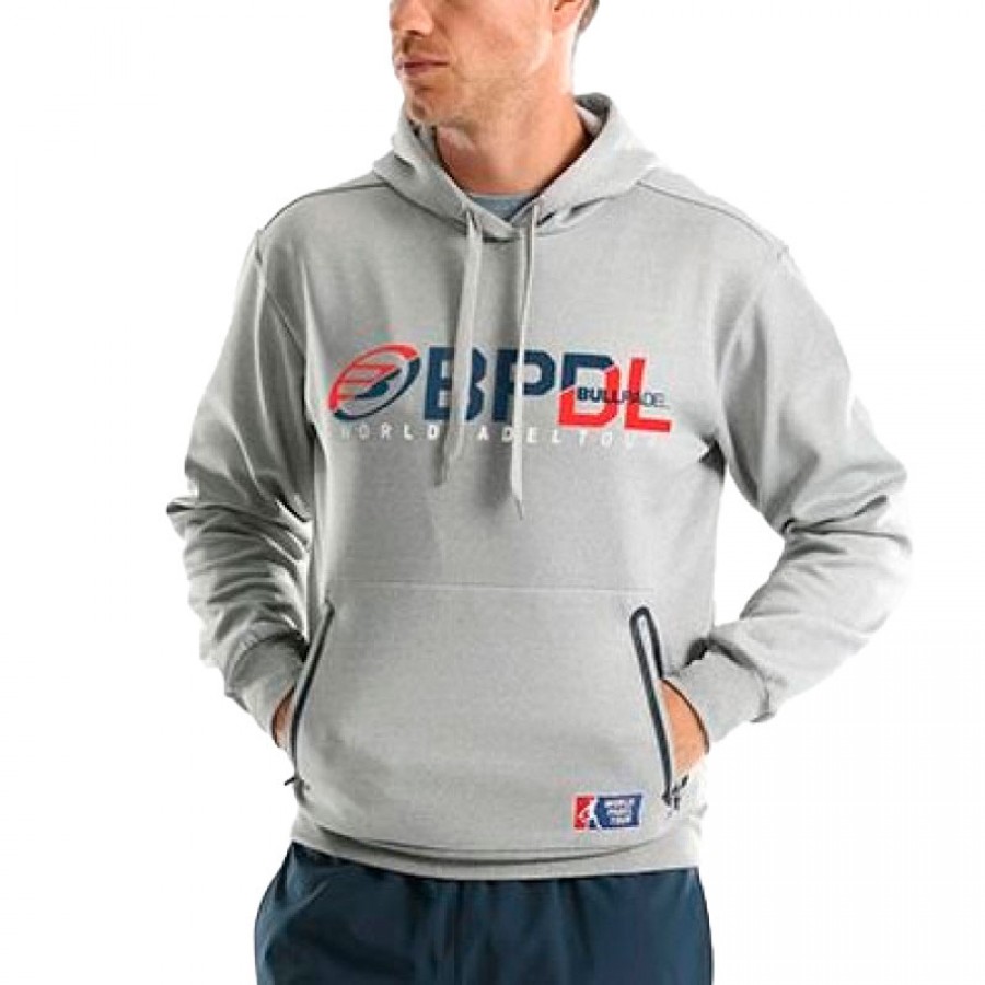 Sudadera Bullpadel Teller Ceniza Vigore