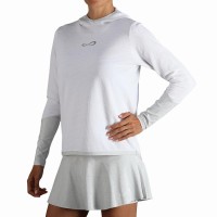 Sudadera Endless Breath Line Blanco Plata