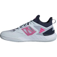 Zapatillas Adidas Adizero Ubersonic 4.1 Clay Azul Oscuro Rosa