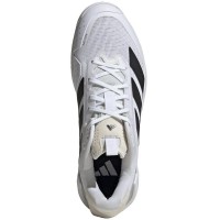 Adidas Adizero Ubersonic 5 White Black Gray Sneakers