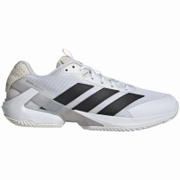 Zapatillas Adidas Adizero Ubersonic 5 Clay Blanco Negro Gris