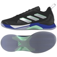 Adidas Avacourt Baskets Noir Argent Femme