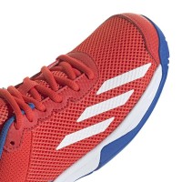 Zapatillas Adidas Courtflash Rojo Azul Junior