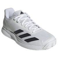 Adidas Courtflash Speed 2 Blanc Noir Argent Baskets