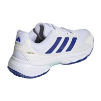 Zapatillas Adidas CourtJam Control 3 Blanco Azul Aqua