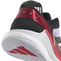 Zapatillas Adidas Crazyquick Boost Padel Blanco Negro Rojo