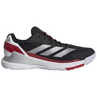 Zapatillas Adidas Crazyquick LS Padel Negro Plata Rojo