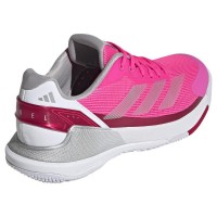 Zapatillas Adidas Crazyquick LS Padel Rosa Plata Rojo Mujer