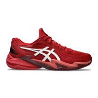 Zapatillas Asics Court FF 3 Novak Cranberry Blanco