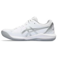 Zapatillas Asics Gel Dedicate 8 Clay Blanco Plata Mujer