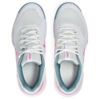 Sneakers Asics Gel Dedicace 8 Padel Blanc Rose Fluor Femmes