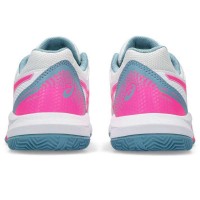 Sneakers Asics Gel Dedicace 8 Padel Blanc Rose Fluor Femmes