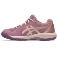 Zapatillas Asics Gel Dedicate 8 Padel GS Purpura Oxide Blanco Junior