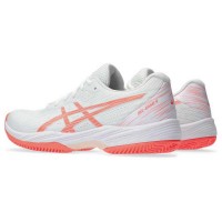 Zapatillas Asics Gel Game 9 Clay Blanco Coral Mujer