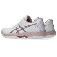 Zapatillas Asics Gel Game 9 Clay Blanco Malva Mujer