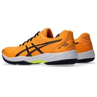 Asics Gel Game 9 Padel Orange Midnight Blue Sapatilhas