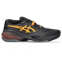 Zapatillas Asics Gel Resolution X Clay Negro Naranja